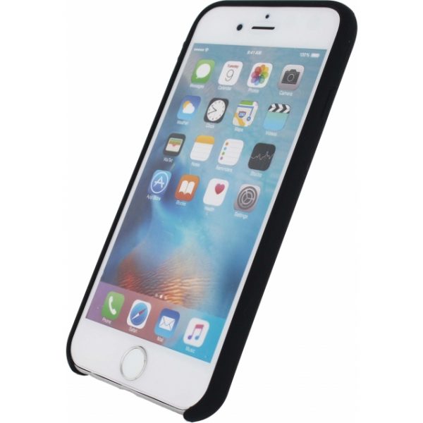 Solid Silicone Case Zwart Apple iPhone 6 / 6s