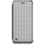 Jet Set Flip Book Case Apple iPhone 7/8 Hoesje Micro Zilver Metallic