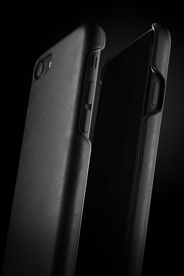 Mujjo Leather Case iPhone 7 Black