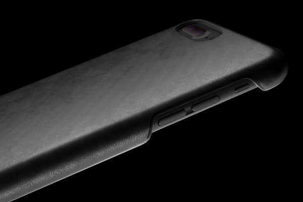 Mujjo Leather Case iPhone 7 Plus Black