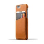 Mujjo Leather Wallet Case Tan Apple iPhone 6 / 6s