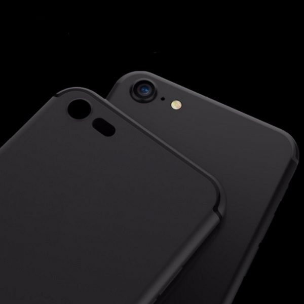Ultra Thin Case Hoesje iPhone 7 & iPhone 8 Zwart