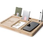 Walter Bamboo Double Dock Charger - Wireless - Walter Wallet