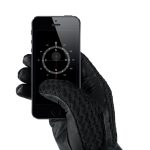 Mujjo Leather Crochet Touchscreen Gloves