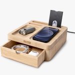 walter-big-dock-bamboo-charger-bureau-oplader-hout