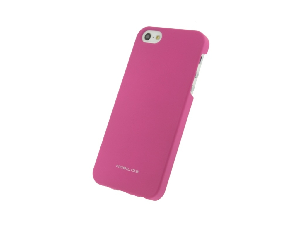 Mobilize Cover Premium Coating Apple iPhone 5/5S/SE Hot Pink