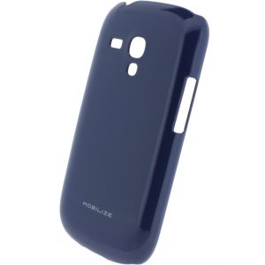 Mobilize Cover Glossy Coating Samsung Galaxy SIII Mini I8190 Dark Blue
