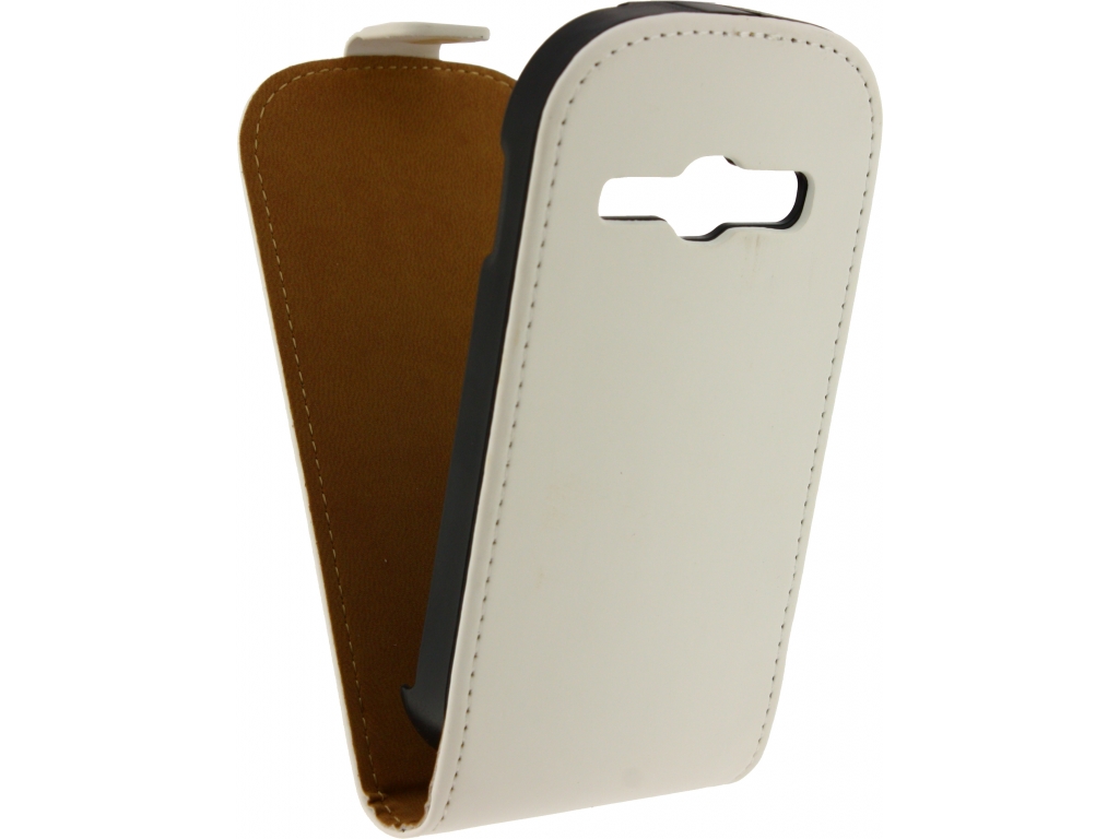 Mobilize Ultra Slim Flip Case Samsung Galaxy Fame S6810 White