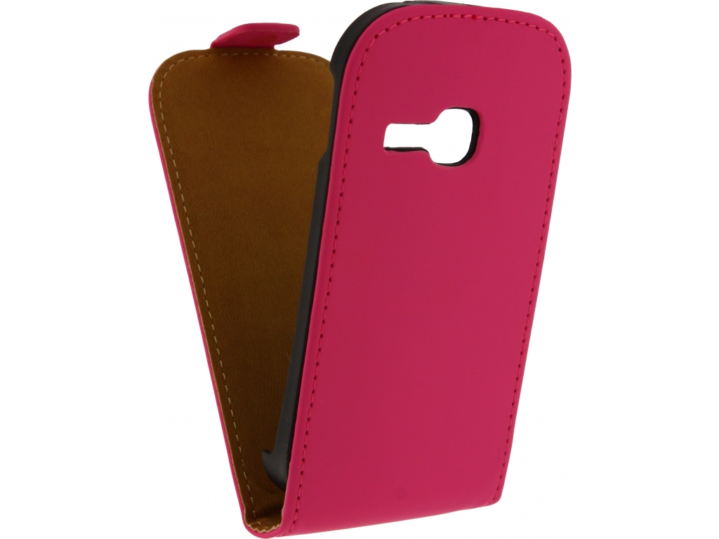 Mobilize Ultra Slim Flip Case Samsung Galaxy Young S6310 Fuchsia