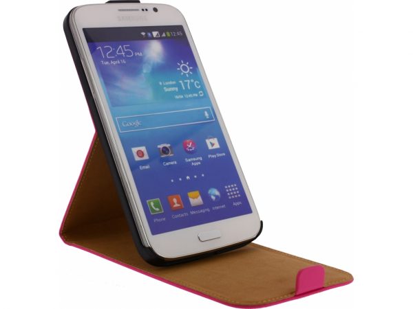 Mobilize Ultra Slim Flip Case Samsung Galaxy Mega 5.8 I9150 Fuchsia