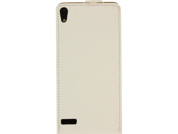 Mobilize Ultra Slim Flip Case Huawei Ascend P6 White