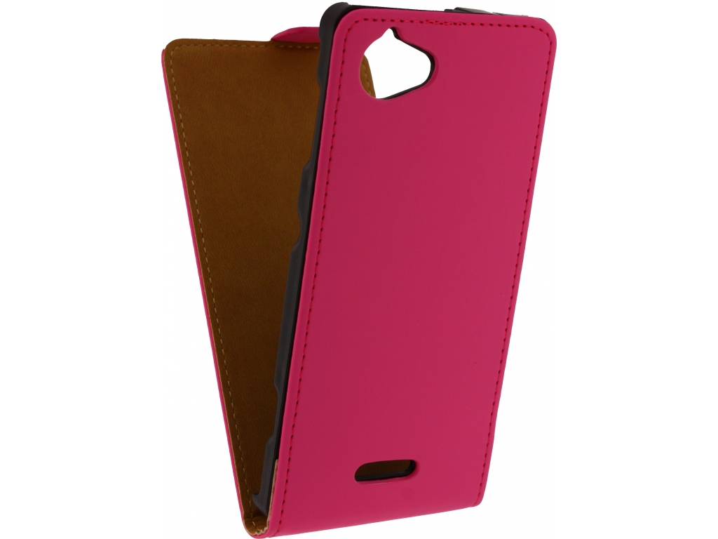Mobilize Ultra Slim Flip Case Sony Xperia L Fuchsia