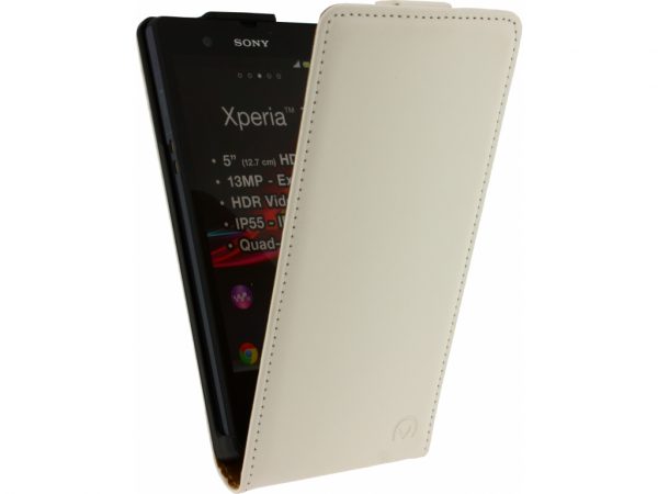 Mobilize Ultra Slim Flip Case Sony Xperia Z White