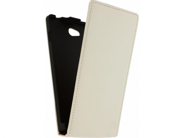 Mobilize Ultra Slim Flip Case Sony Xperia C White