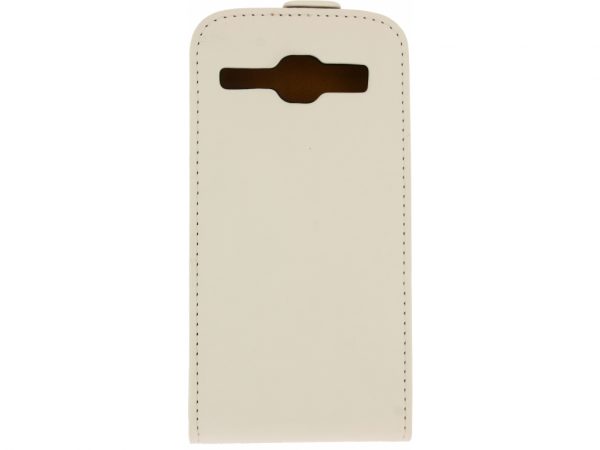 Mobilize Ultra Slim Flip Case Samsung Galaxy Core I8260 White