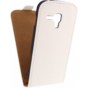Mobilize Ultra Slim Flip Case Samsung Galaxy Trend S7560/Trend Plus S7580 White
