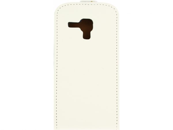 Mobilize Ultra Slim Flip Case Samsung Galaxy Trend S7560/Trend Plus S7580 White