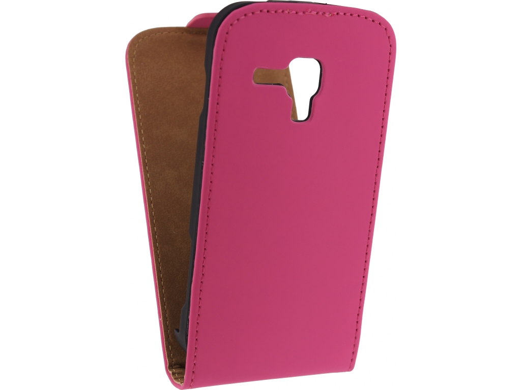 Mobilize Ultra Slim Flip Case Samsung Galaxy Trend S7560/Trend Plus S7580 Fuchsia
