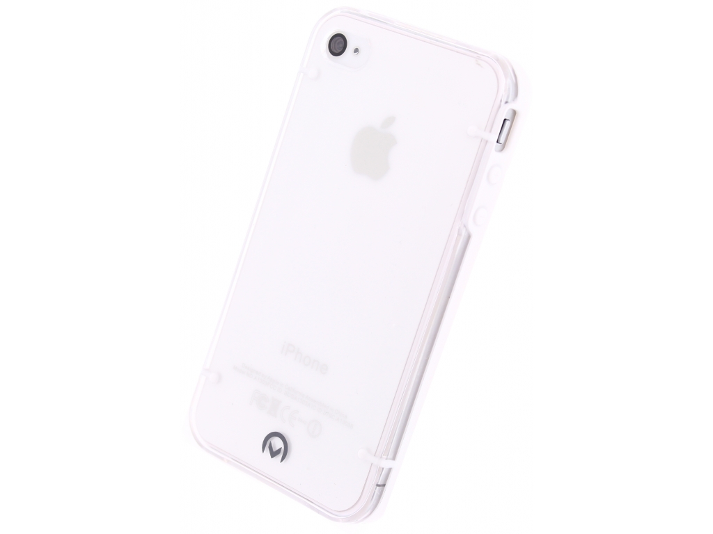 Mobilize Hybrid Case Transparent Apple iPhone 4/4S White
