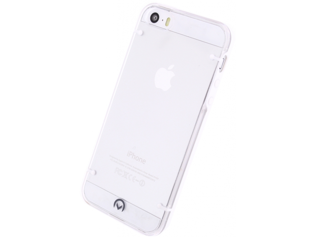 Mobilize Hybrid Case Transparent Apple iPhone 5/5S/SE White