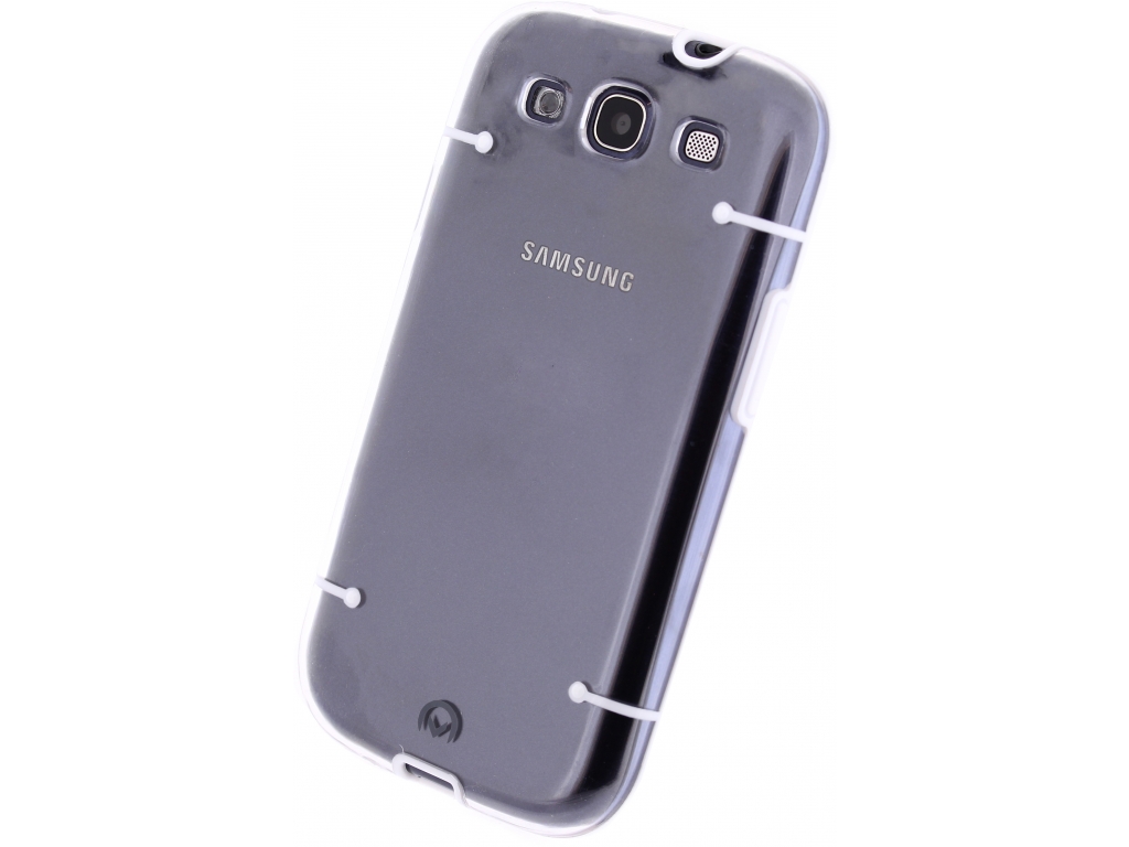 Mobilize Hybrid Case Transparent Samsung Galaxy SIII I9300 White