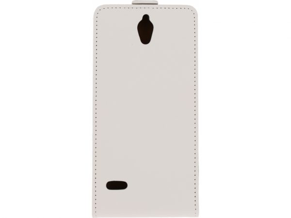 Mobilize Ultra Slim Flip Case Huawei Ascend G700 White