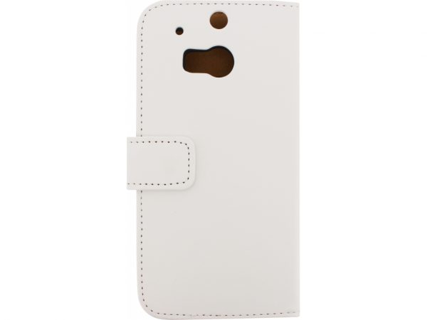 Mobilize Slim Wallet Book Case HTC One M8/M8s White
