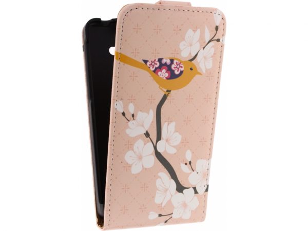 Mobilize Ultra Slim Flip Case Huawei Y530 Bird On Branch