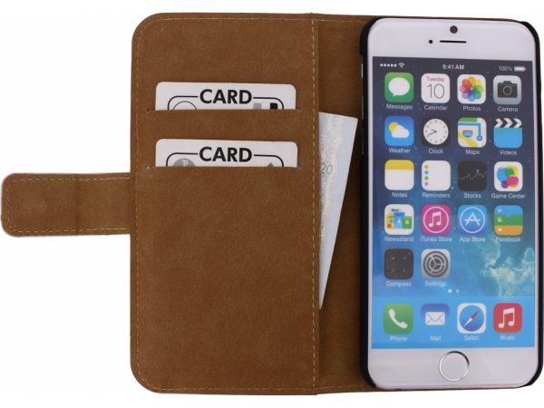 Mobilize Slim Wallet Book Case Apple iPhone 6/6S White