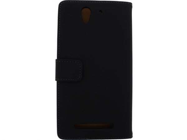 Mobilize Slim Wallet Book Case Sony Xperia C3 Black
