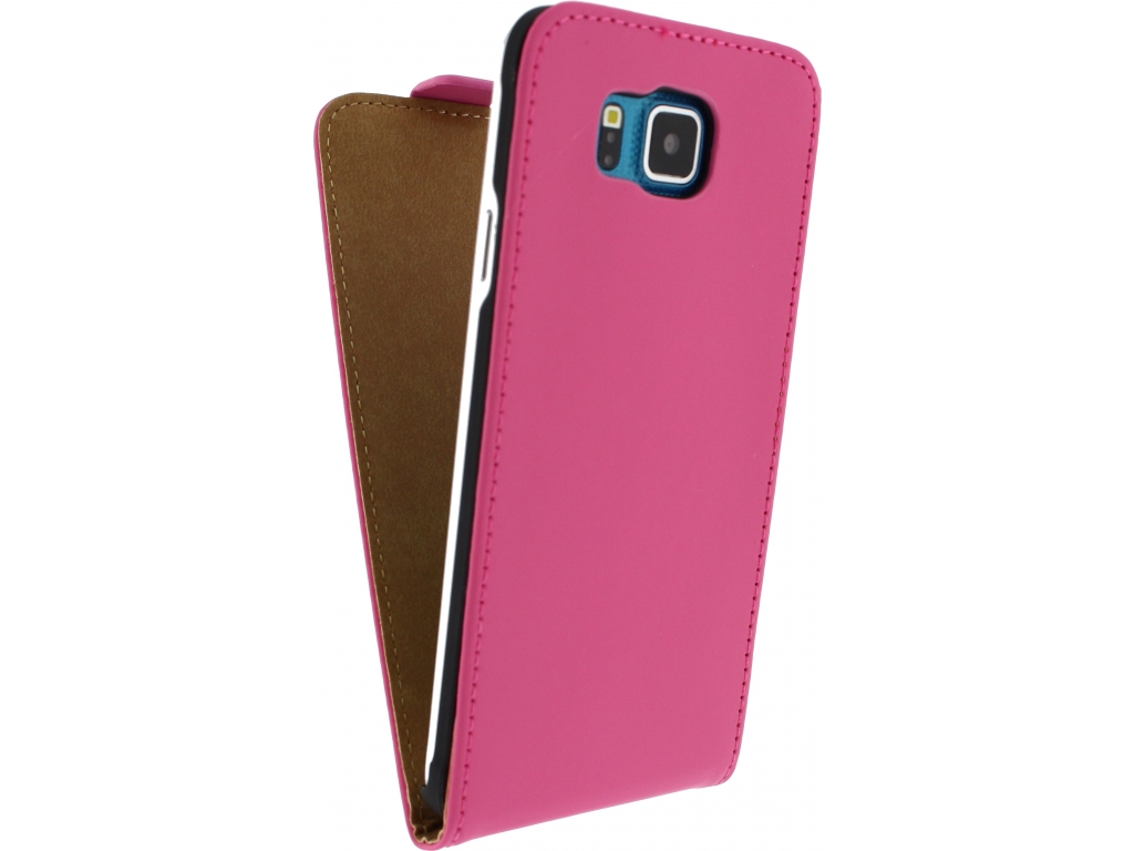Mobilize Ultra Slim Flip Case Samsung Galaxy Alpha Fuchsia