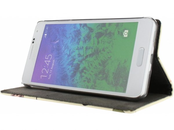Mobilize Premium Magnet Book Case Samsung Galaxy Alpha I Love You