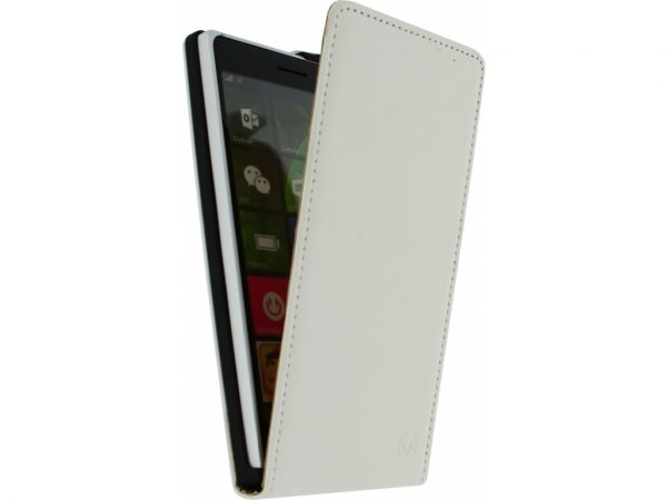 Mobilize Ultra Slim Flip Case Nokia Lumia 830 White