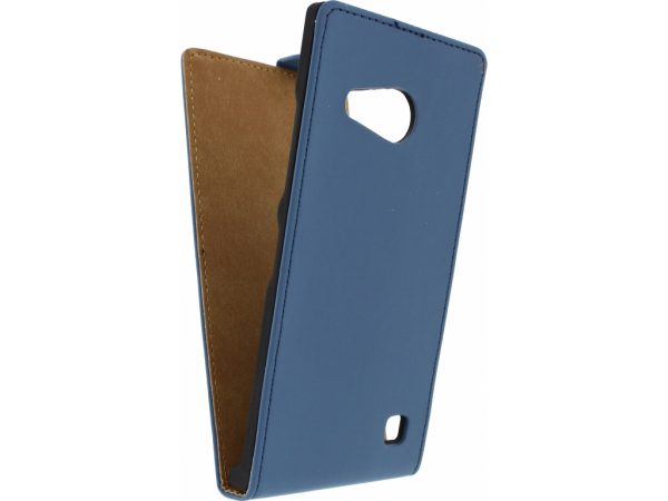 Mobilize Ultra Slim Flip Case Nokia Lumia 735 Dark Blue