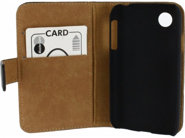 Mobilize Slim Wallet Book Case LG L40 Black