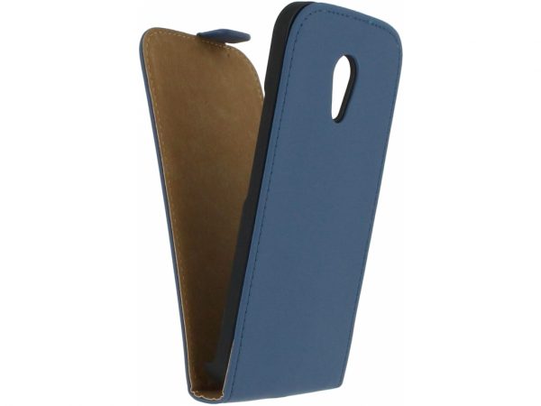 Mobilize Ultra Slim Flip Case Motorola Moto G 2nd Gen. Blue