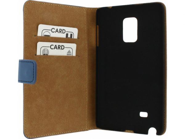 Mobilize Slim Wallet Book Case Samsung Galaxy Note Edge Dark Blue