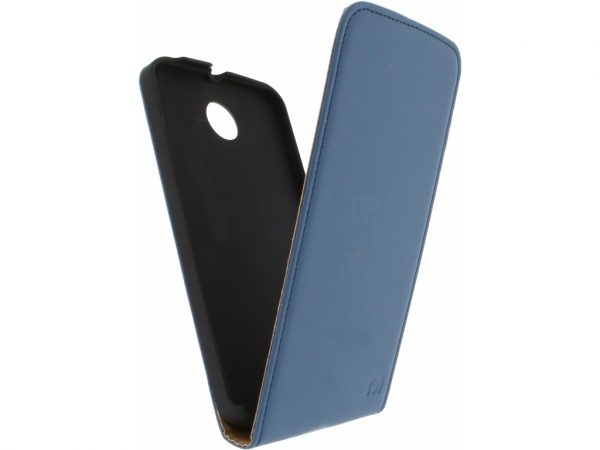 Mobilize Ultra Slim Flip Case Motorola Google Nexus 6 Blue