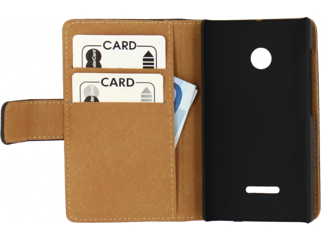 Mobilize Slim Wallet Book Case Microsoft Lumia 435 Black