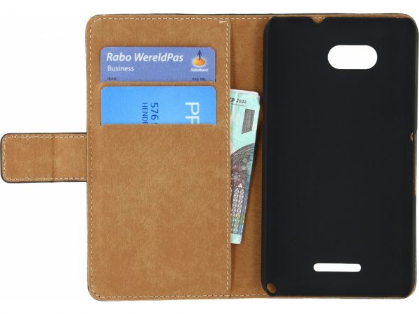 Mobilize Slim Wallet Book Case Sony Xperia E4g Black
