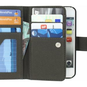 Mobilize All-In-One Wallet Book Case Apple iPhone 5/5S/SE Black
