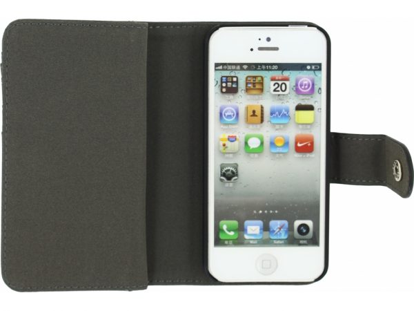 Mobilize All-In-One Wallet Book Case Apple iPhone 5/5S/SE Black