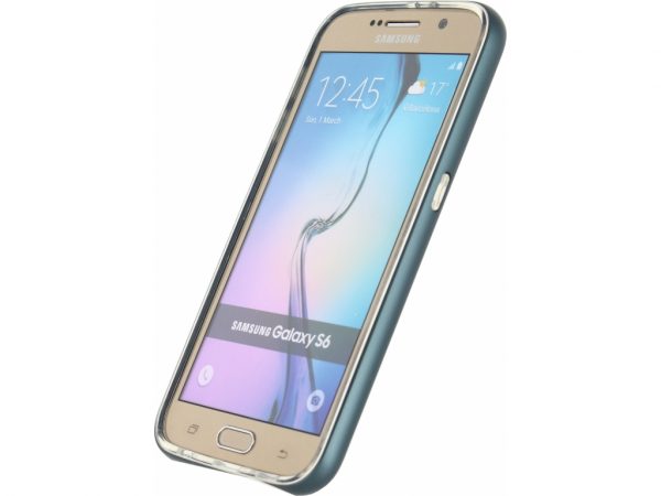 Mobilize Gelly+ Case Samsung Galaxy S6 Clear/Dark Blue
