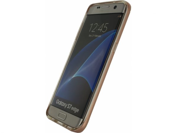 Mobilize Gelly+ Case Samsung Galaxy S7 Edge Clear/Rose Gold