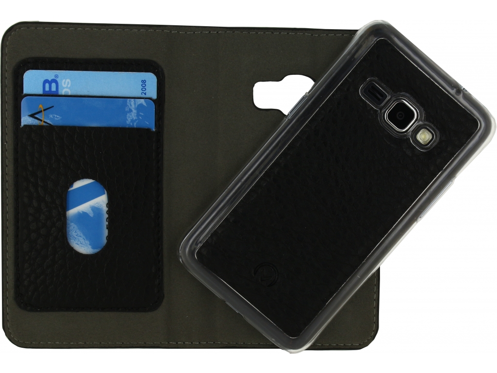 Mobilize Detachable Wallet Book Case Samsung Galaxy J1 2016 Black