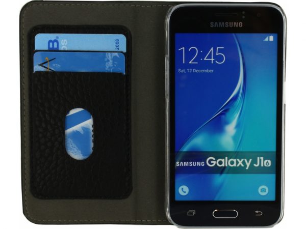 Mobilize Detachable Wallet Book Case Samsung Galaxy J1 2016 Black