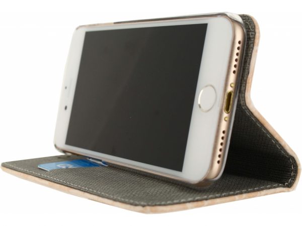 Mobilize Premium Book Case Apple iPhone 7/8/SE (2020) Alligator Coral Pink