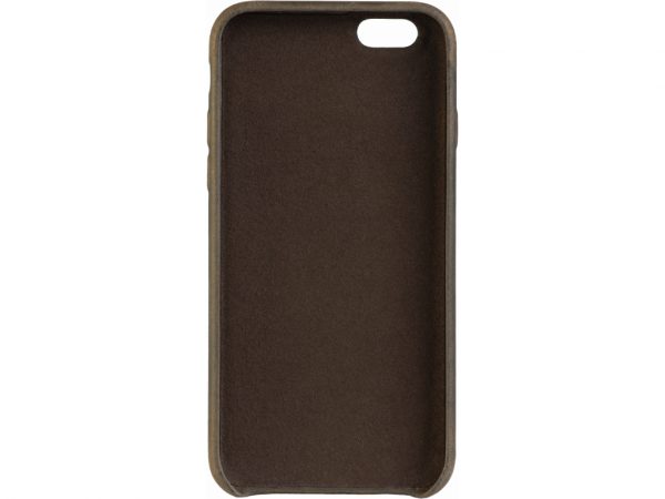 Senza Raw Leather Cover with Card Slot Apple iPhone 6/6S Chestnut Brown