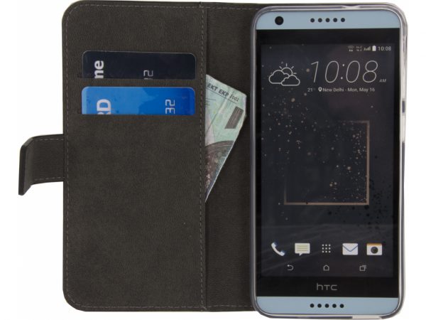 Mobilize Classic Gelly Wallet Book Case HTC Desire 650 Black