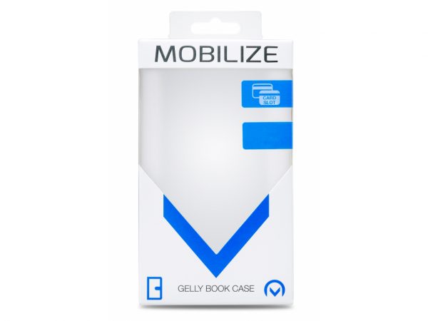Mobilize Classic Gelly Wallet Book Case Huawei P10 White